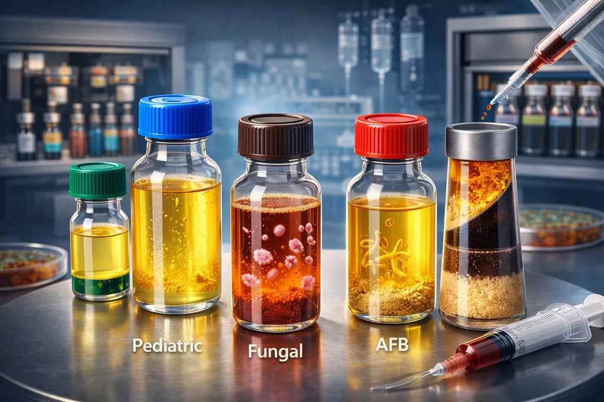 The Comprehensive Guide to Blood Culture Bottle Types